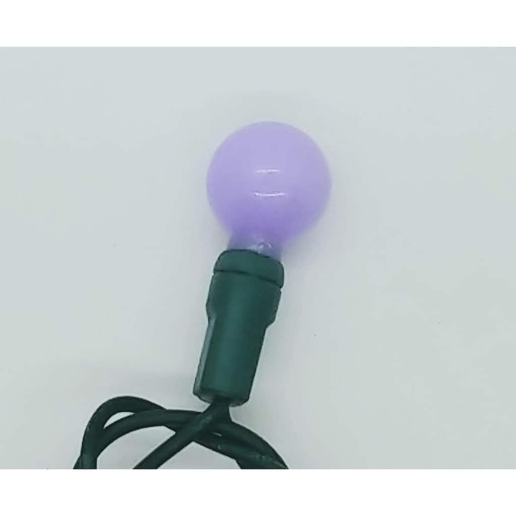 Purple Glow LED Set of 35 Lights Light String