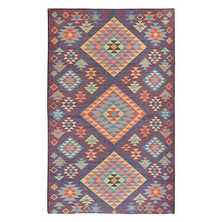 Lush Ambience Heller Indoor Outdoor Washable Rugs- Rectangular - Bed ...