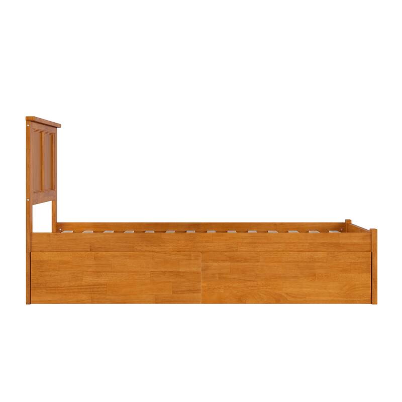 Madison Platform Bed with Footboard and Storage Drawers