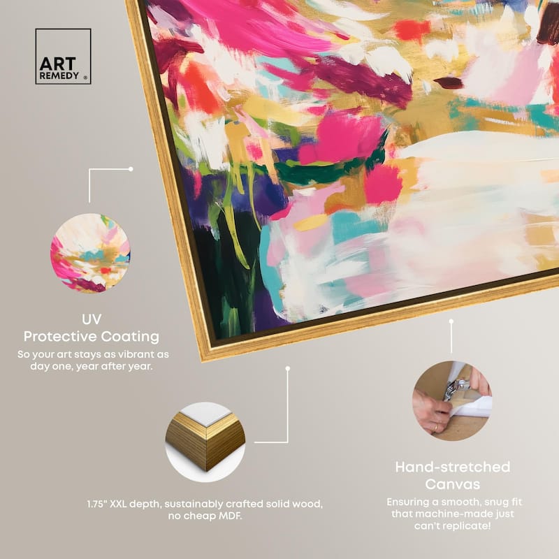 Deep Bloom II Canvas by Art Remedy