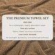 preview thumbnail 53 of 174, Linery & Co. Luxury Cotton Textured Bath Towel.
