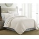 preview thumbnail 43 of 41, Becky Cameron Hotel Quality 3-Piece Oversized Duvet Cover Set Ivory - Full - Queen