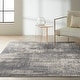 preview thumbnail 29 of 40, Calvin Klein Rush Abstract Modern Neutral Area Rug 5'3" x 7'3" - Grey/Beige