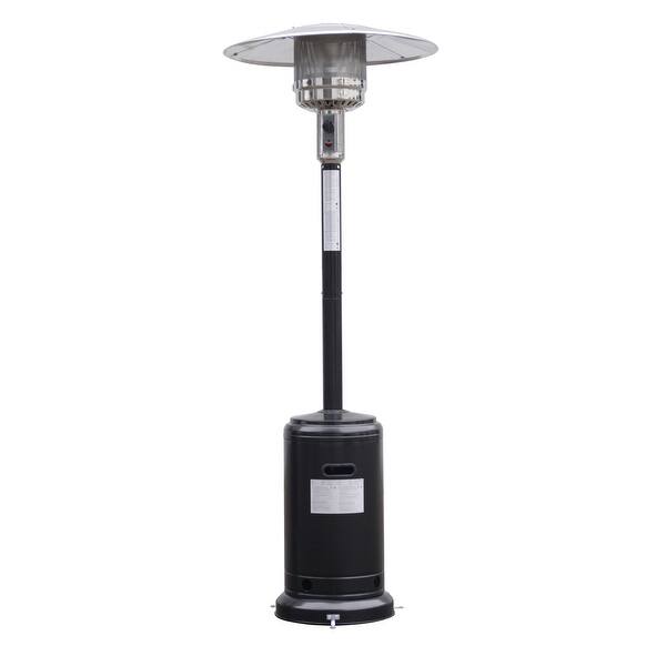 Shop Costway Steel Outdoor Patio Heater Propane Lp Gas W