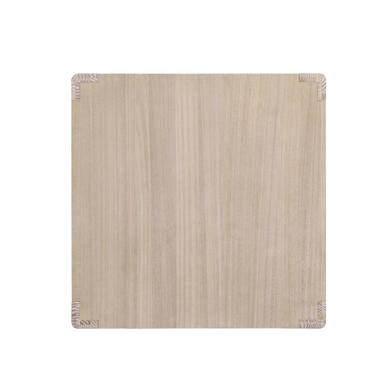 Christopher Knight Home - Modern Farmhouse Wooden Coffee Table with Soft Rounded Profile