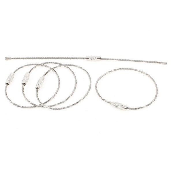 steel wire key ring