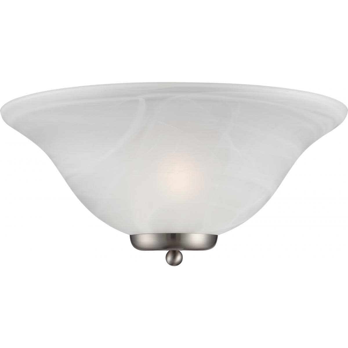 Nuvo Lighting 60/5381 Ballerina Single Light 7" Tall Wall Sconce with - Brushed Nickel