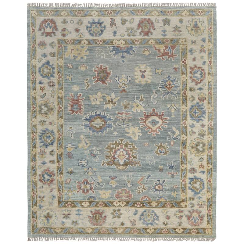 HomeRoots Floral Bohemian Rectangle Area Rug - 144.00 in. x 108.00 in. x 0.40 in.