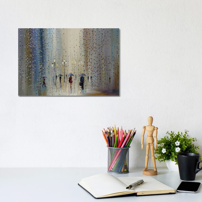iCanvas "Under A Rainy Sky" by Ekaterina Ermilkina Canvas Print - 8x12x0.75