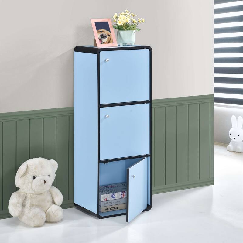 Closed Bookcase - Blue