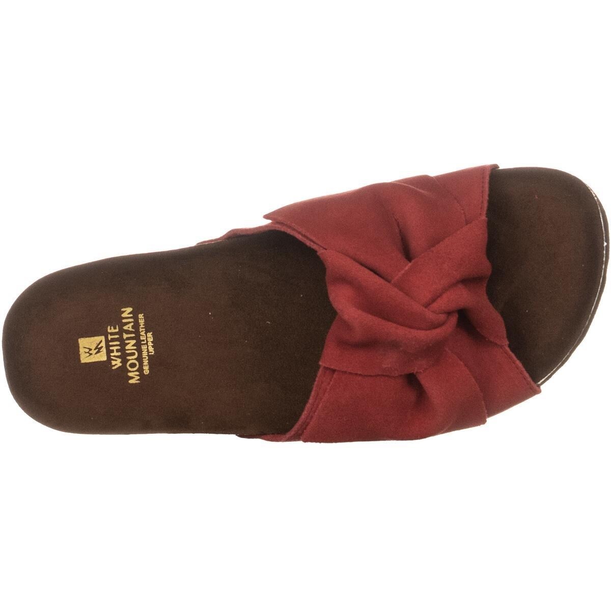 white mountain henley flat sandal