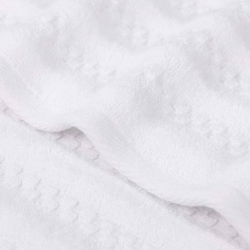 Superior Zuma Zero Twist Cotton Medium Weight Soft Absorbent Bath Sheets, Set of 2