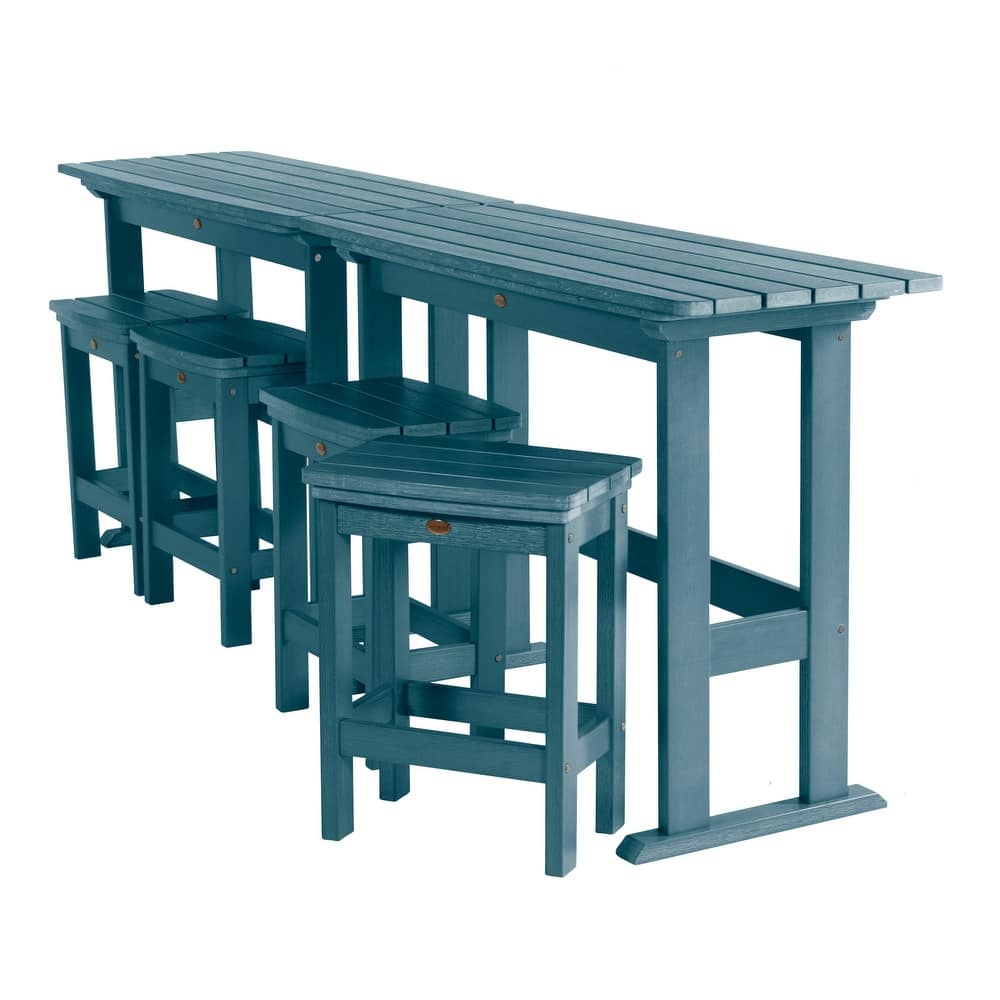 Lehigh 6-Piece Outdoor Balcony Set - Counter-height