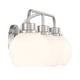 preview thumbnail 5 of 19, Bellevue SHBF93290 3 Light 24" Wide Vanity Light with Opal Glass