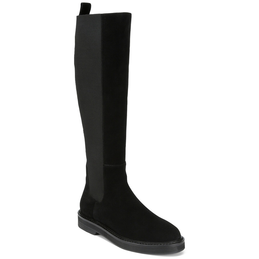 donald pliner over the knee suede boots