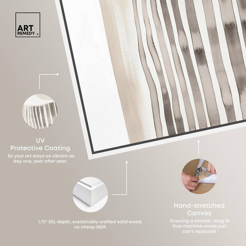 Elements of Quiet Canvas Set of 2 by Art Remedy