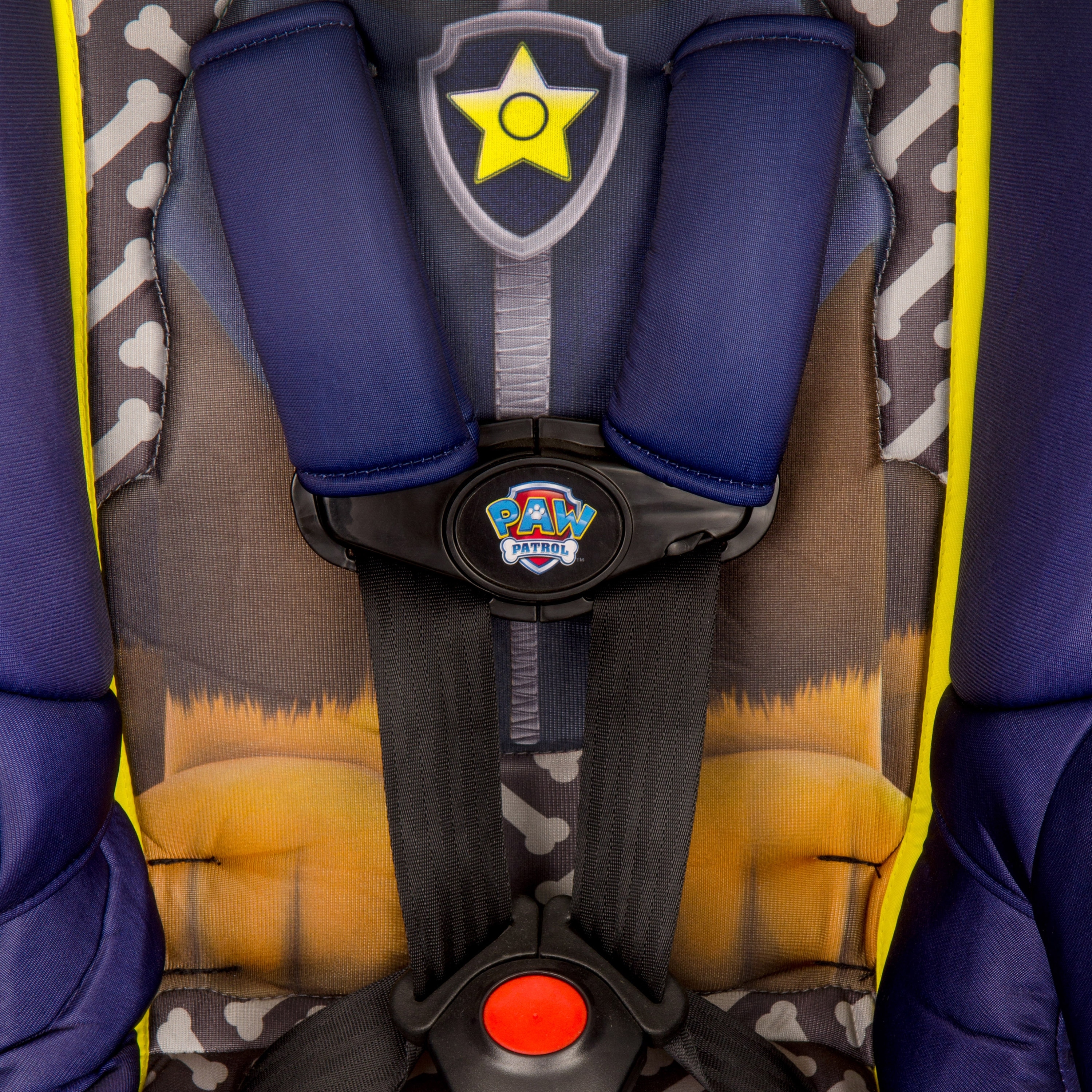 KidsEmbrace Nickelodeon Paw Patrol Chase 2-in-1 Combination Harness Booster Car Seat - Blue