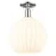 Option Polished Nickel / White Venetian