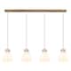 Option Brushed Brass / White