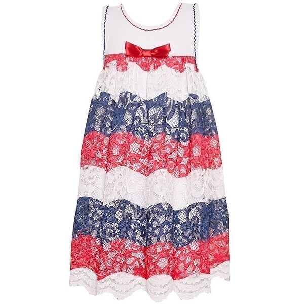 bonnie jean patriotic dress