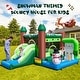 preview thumbnail 2 of 6, Costway 6-in-1 Winter Themed Snowman Inflatable Castle kids Jumping - 11 x 12.5 x 8ft (L x W x H)