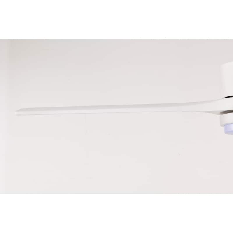 Tariq 52-inch Solid Wood and Metal Lighted Ceiling Fan with LED Lighting