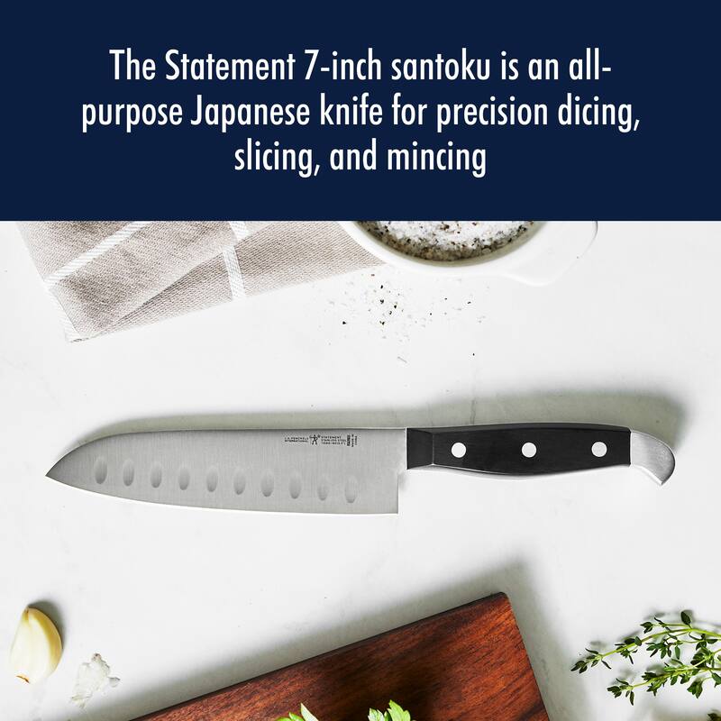HENCKELS Statement Hollow Edge Santoku Knife