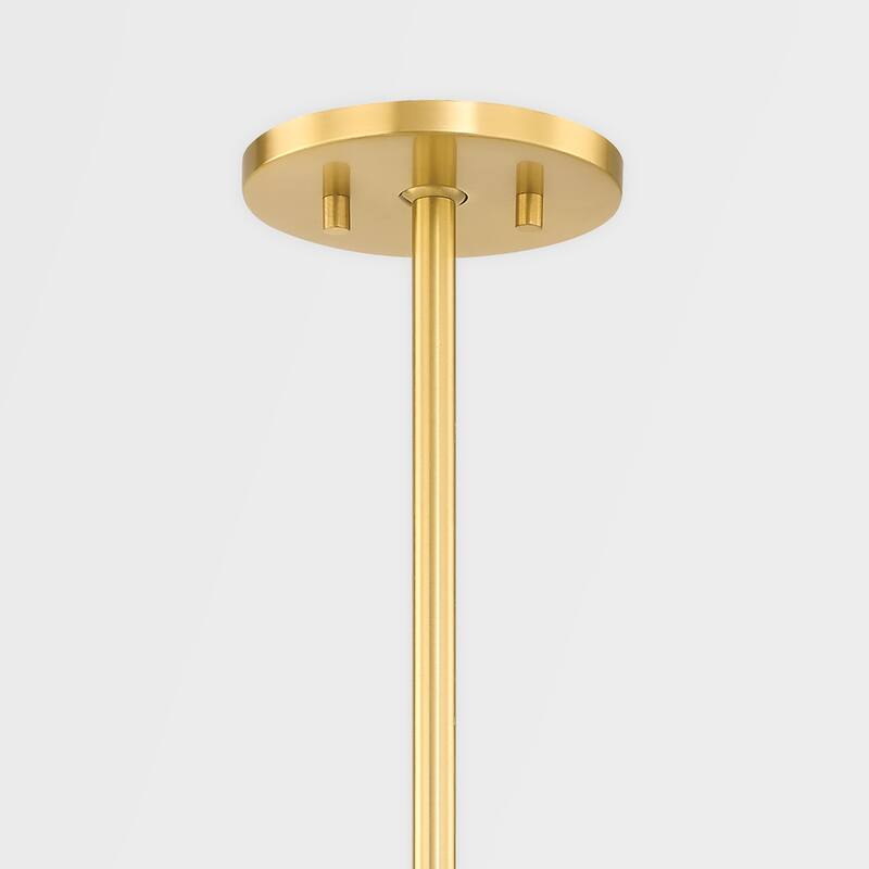 Whitley 1 Light Large Pendant - Aged Brass