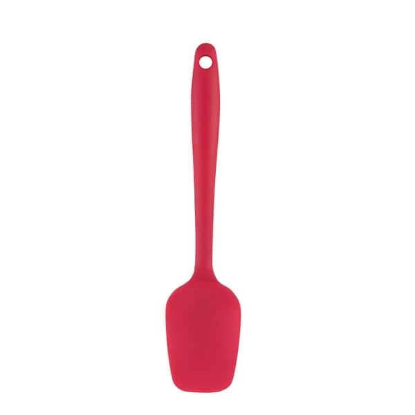 Kaluns Heat Resistant Rubber Silicone Spatula (Set of 5), Red