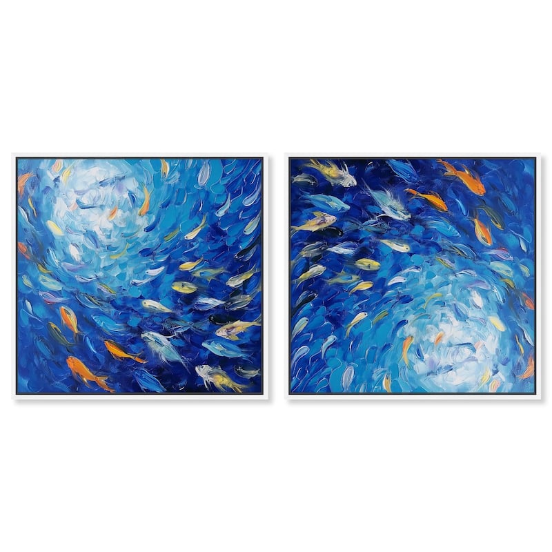 Veiled in Mist I Canvas by Art Remedy - 10" x 15" - Silver