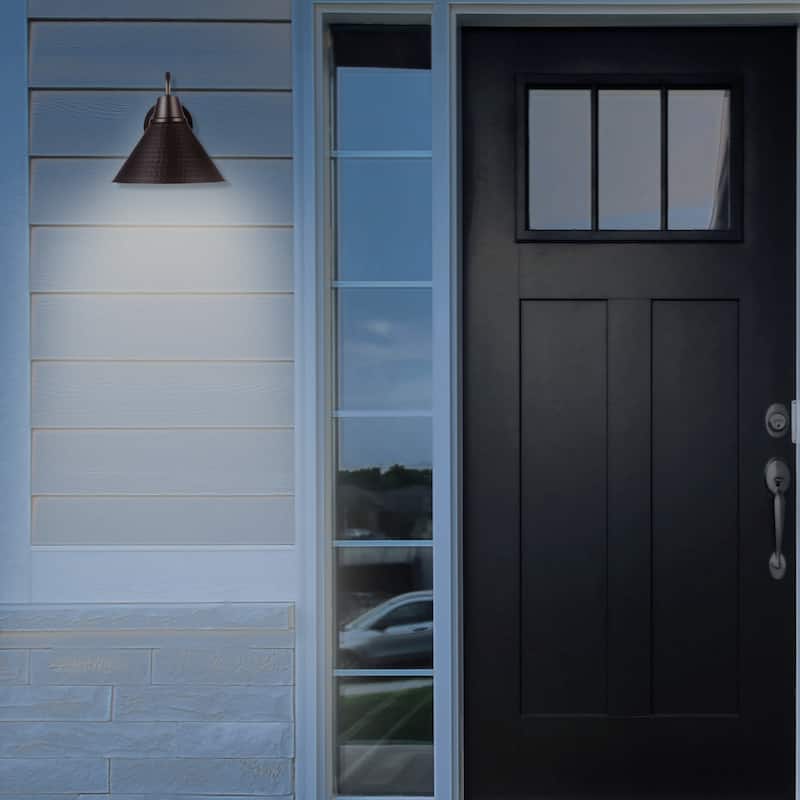 James Allan GWS13476 Montford Single Light 9" Tall Outdoor Wall Sconce