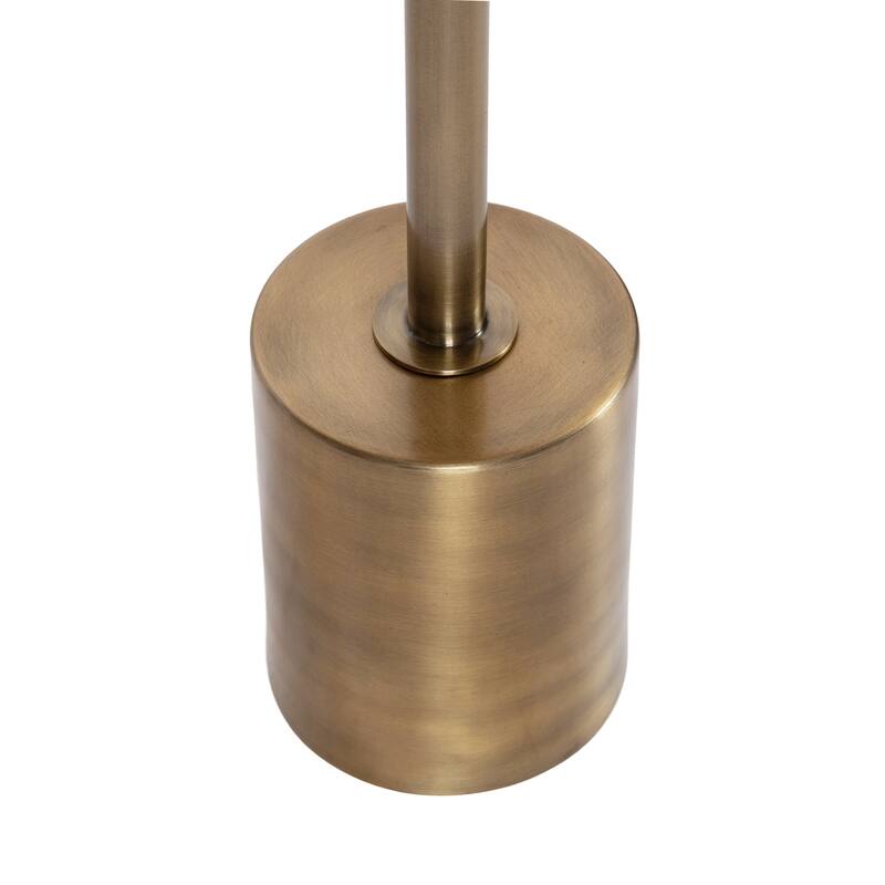 Kate and Laurel Xyler Wood and Metal Side Table