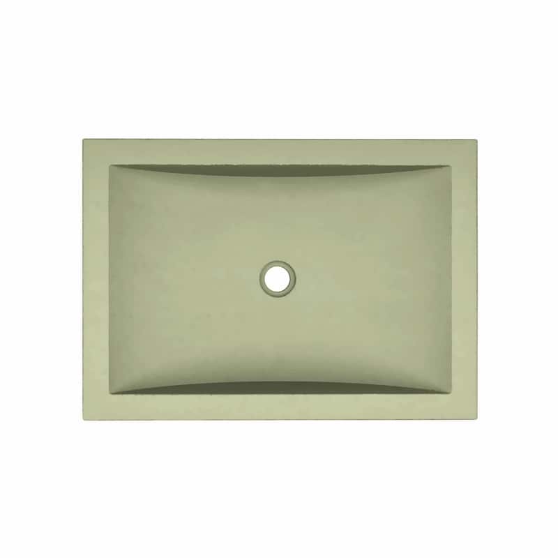 Cabrillo 21-inch NativeStone Undermount Bathroom Sink - 20.75" x 14.75" x 5"