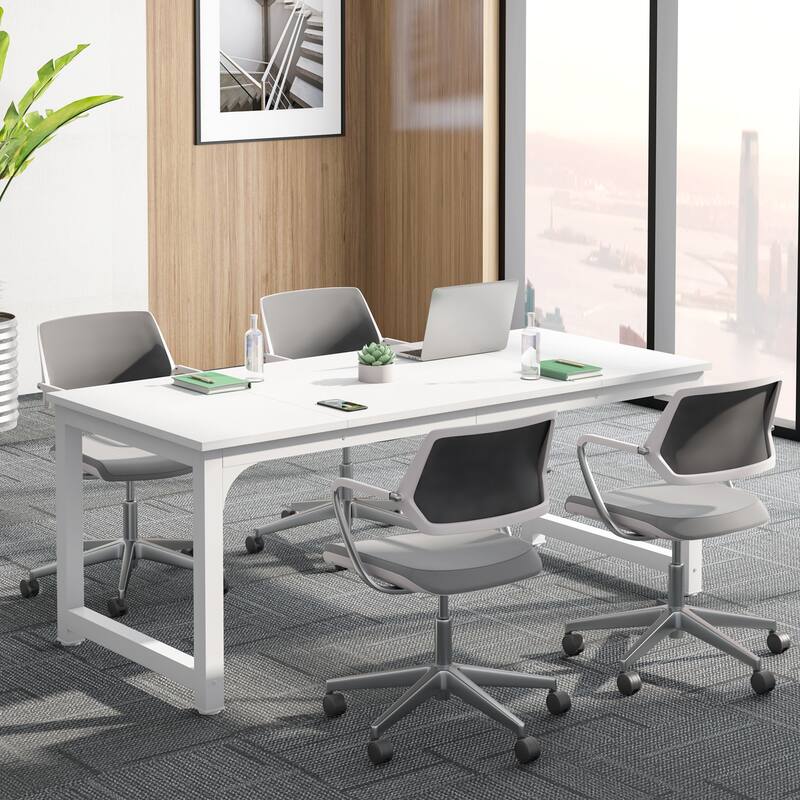 6FT Modern Rectangular Conference Table - 70.86" L x 31.49" W x 29.52" H