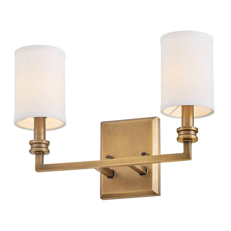 Hinkley Lighting 46412 Moore 2 Light 11" Tall Wall Sconce