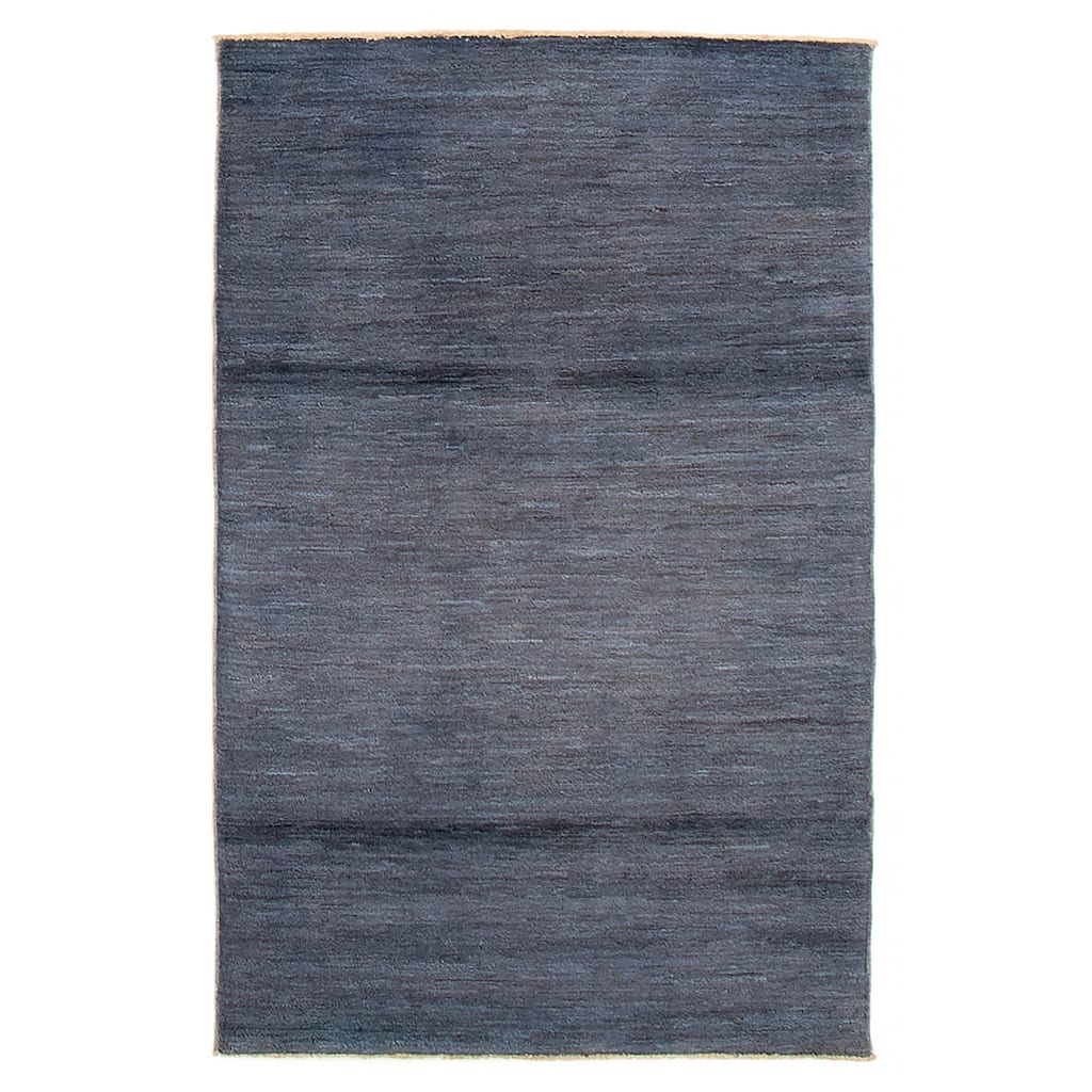 Pak Finest Gabbeh Navy Rug 3'7" x 5'10" - 3'7 x 5'10