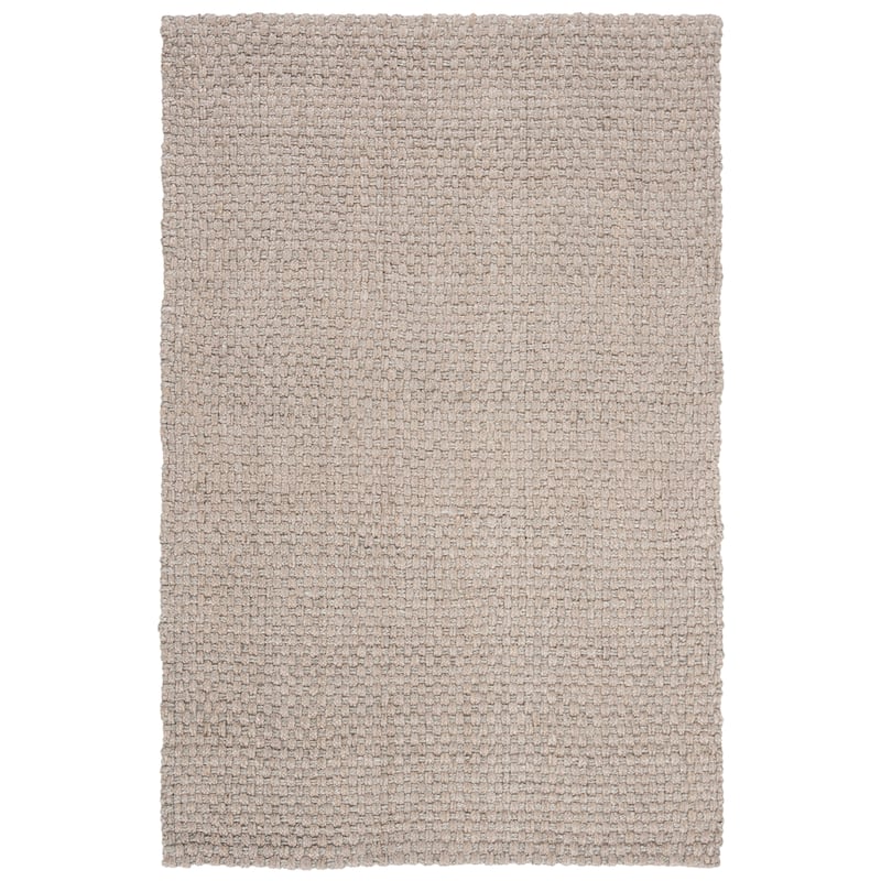 Lauren Ralph Lauren Handmade Nigel Transitional Solid Jute Rug - 4' x 6' - Stone
