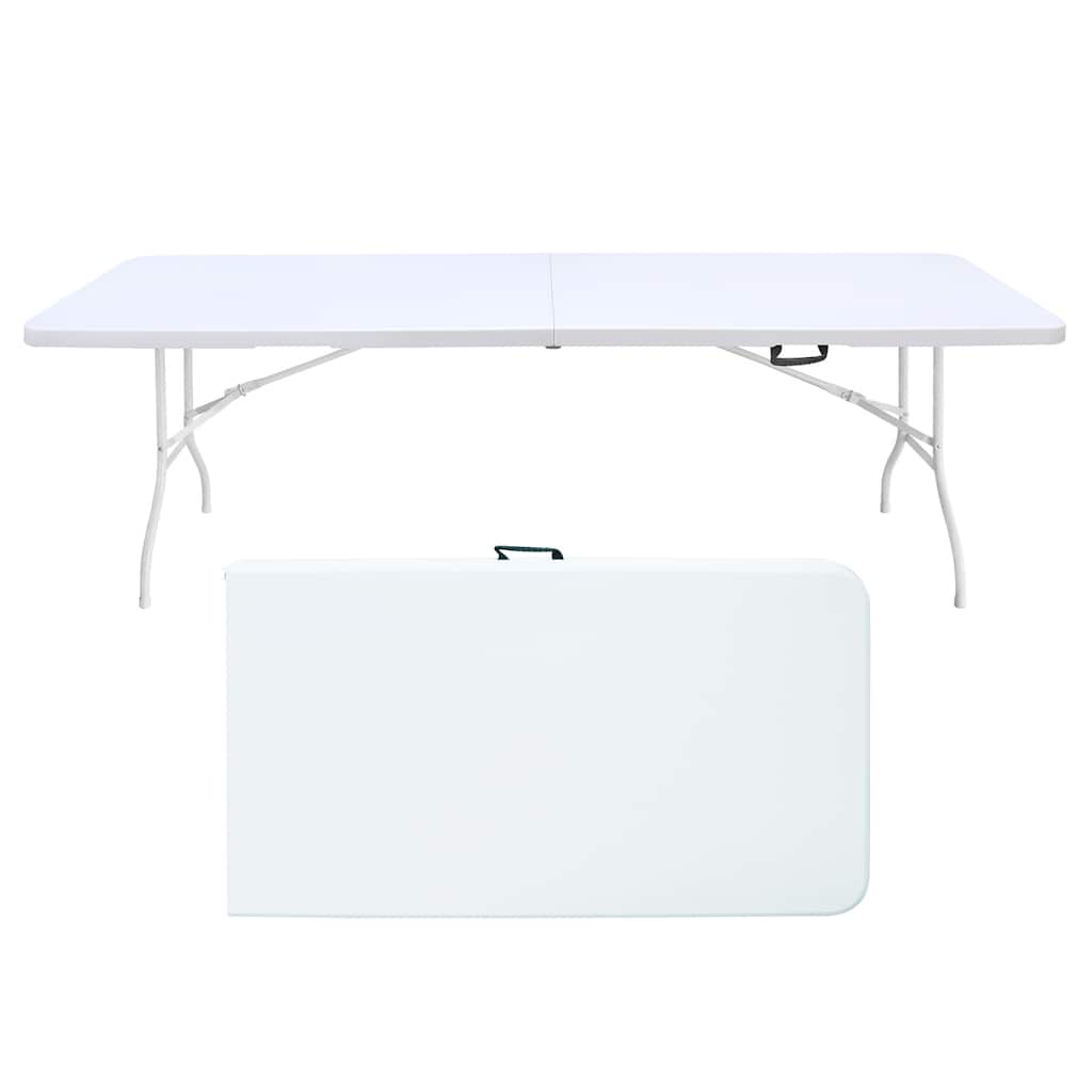 Portable Plastic Table for Camping,Picnics,Parties,High Load Bearing Foldable Table