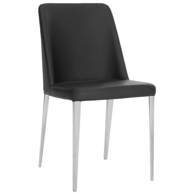 SAFAVIEH Haruko Mid Century Dining White Dining Chair (Set of 2) - 22.5" x 17.8" x 34.8" - 23Wx18Dx35H