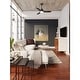 preview thumbnail 1 of 4, Casablanca 44" Wisp Ceiling Fan with LED Light & Handheld Remote - Modern, Contemporary Noble Bronze