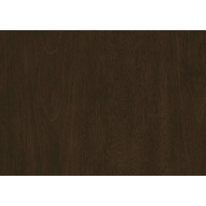 Minal End Table with 1 Drawer, Brown Cherry Birch Wood 24 Inch