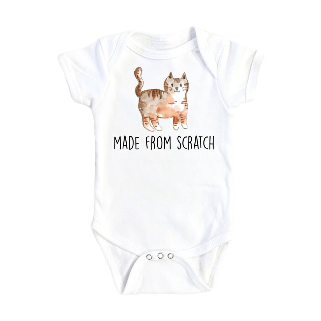 Cat Scratch - Baby Boy Girl Clothes Infant Bodysuit Funny Cute Newborn