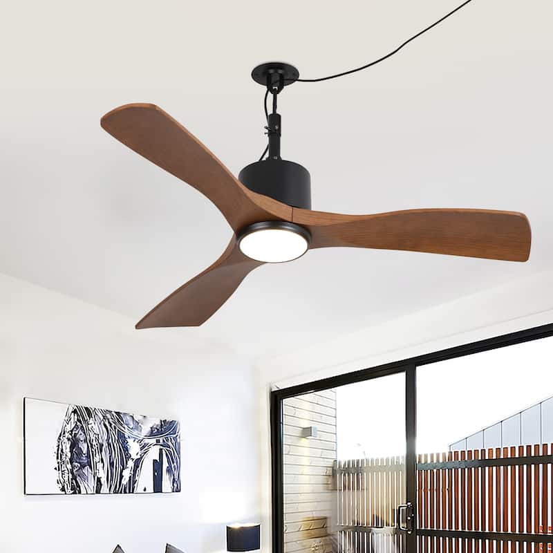 42" Classic Waterproof Wet Outdoor Gazebo Ceiling Fan with Light and Hook