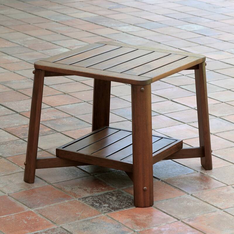 Cambridge Casual Moni 3-piece Wood Outdoor Chat Set with Cushion