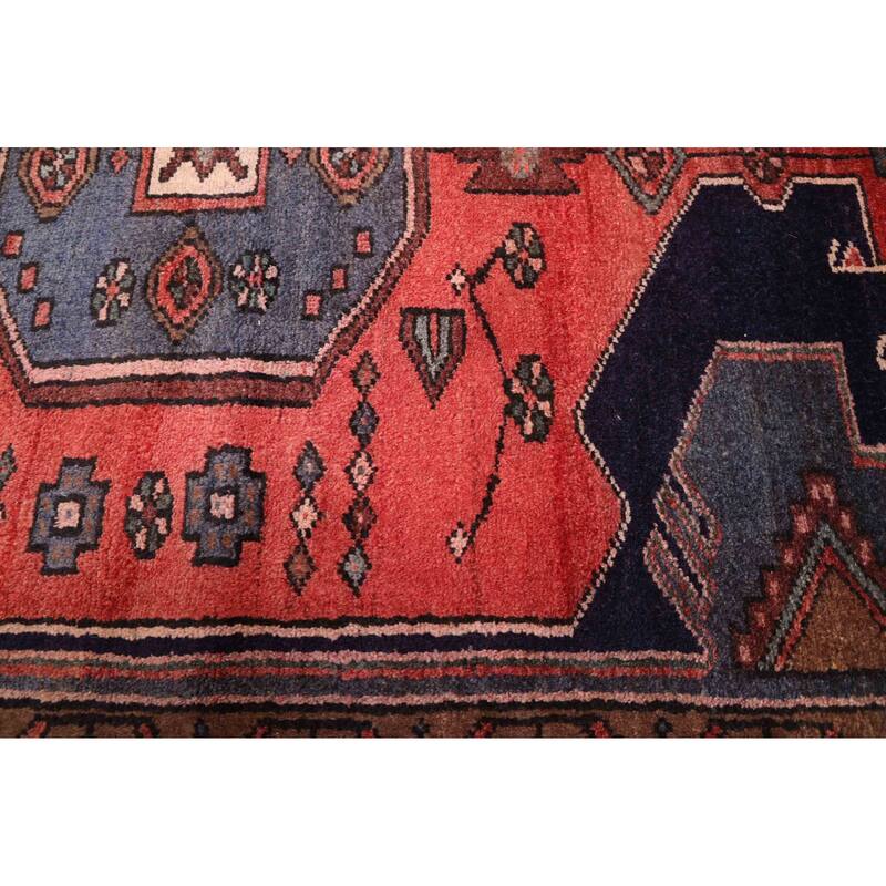 ECARPETGALLERY Hand-knotted Andelz Dark Navy Wool Rug - 3'3 x 6'6