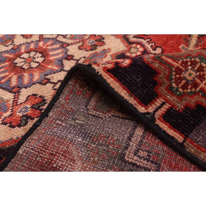 ECARPETGALLERY Hand-knotted Konya Anatolian Red Wool Rug - 3'10 x 7'8