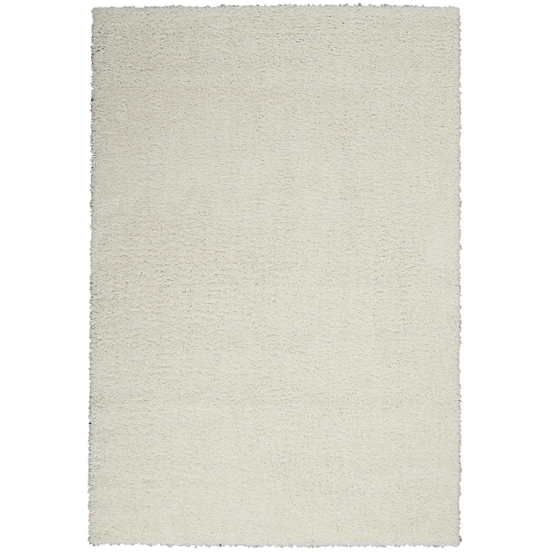 Nourison Shangri-La Solid Modern Plush Shag Area Rug