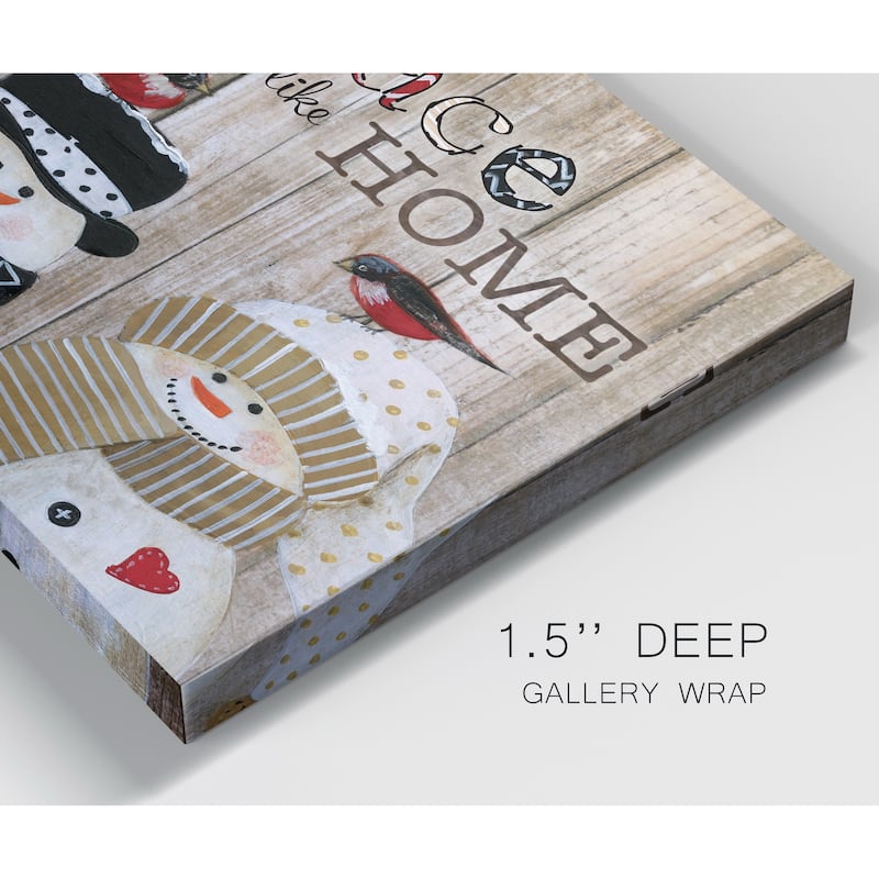 Moonlit Skaters-Premium Gallery Wrapped Canvas - Ready to Hang