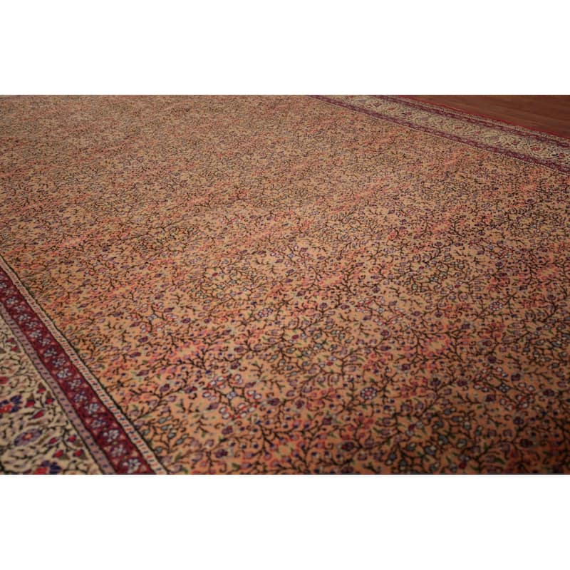 Anatolian Turkish Vintage Rug Handmade Living Room Wool Carpet - 6'6" X 9'7"