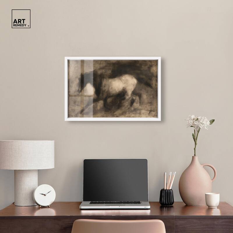 Dark Horse Shadowbox by Art Remedy